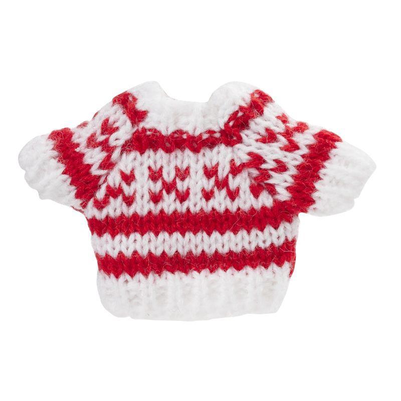 Bild von HOBBYFUN Mini-Pullover weiß/rot