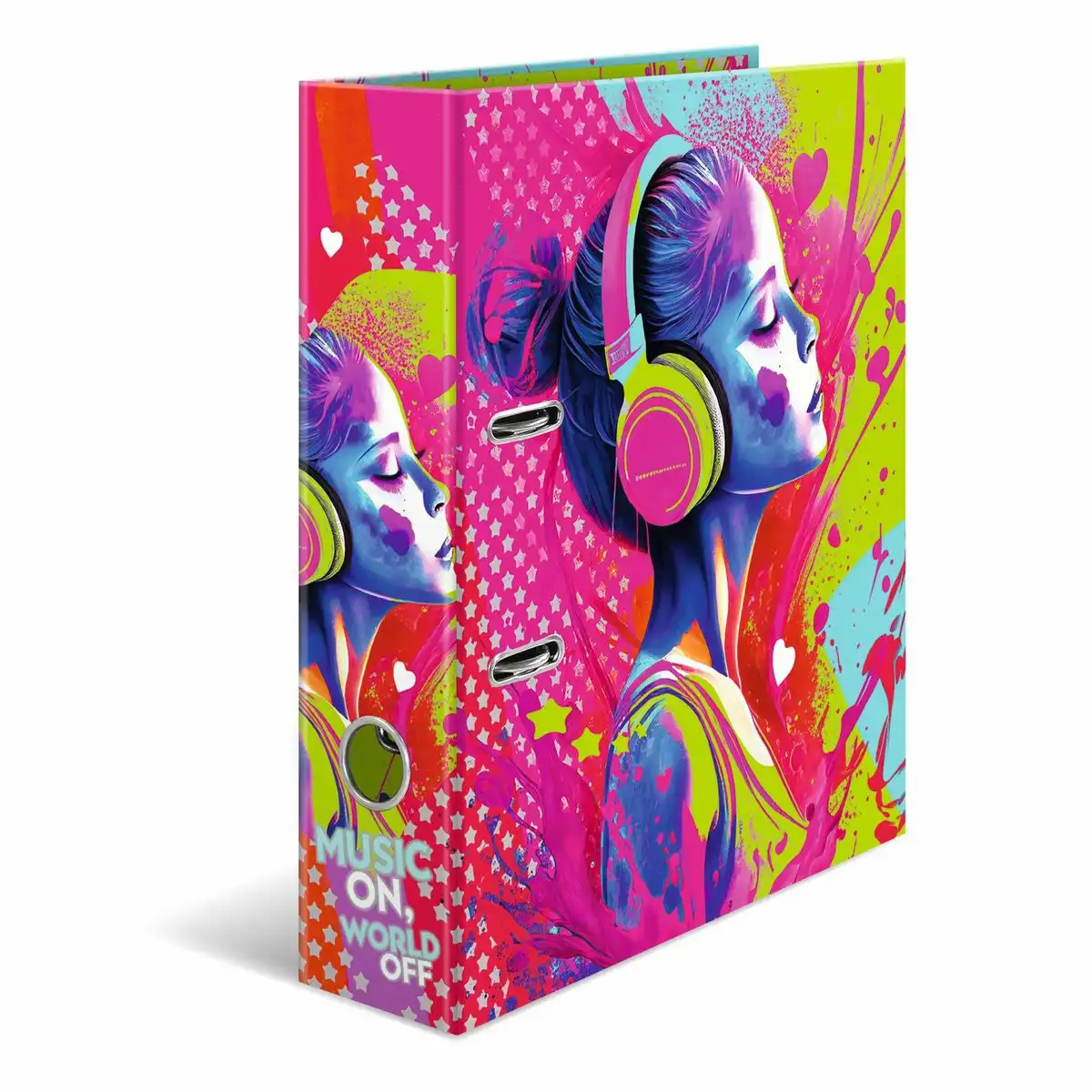 Bild von HERMA Motiv-Ordner Music Girl