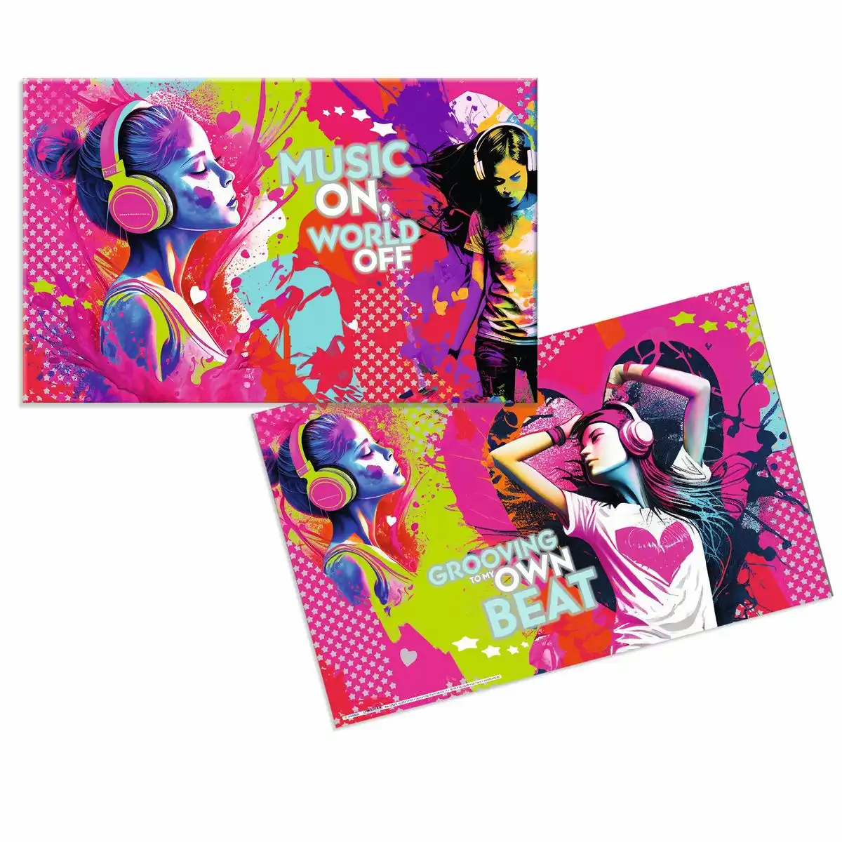 Bild von HERMA Schreibunterlage Music Girl