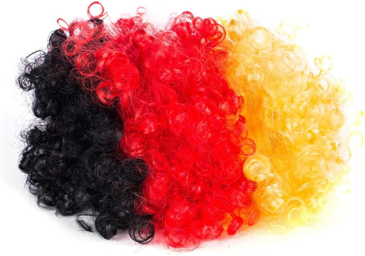 Bild von Deutschland Perücke Locken