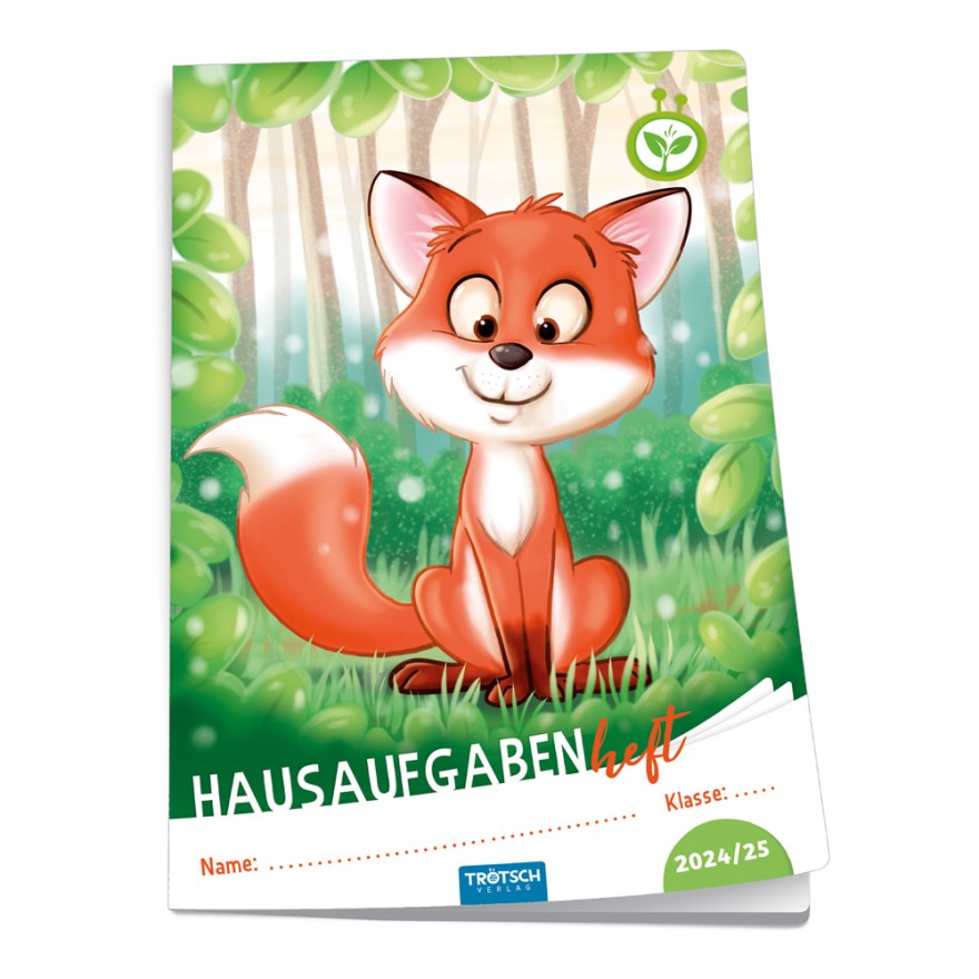 Bild von TRÖTSCH Hausaufgabenheft Fuchs 24/25
