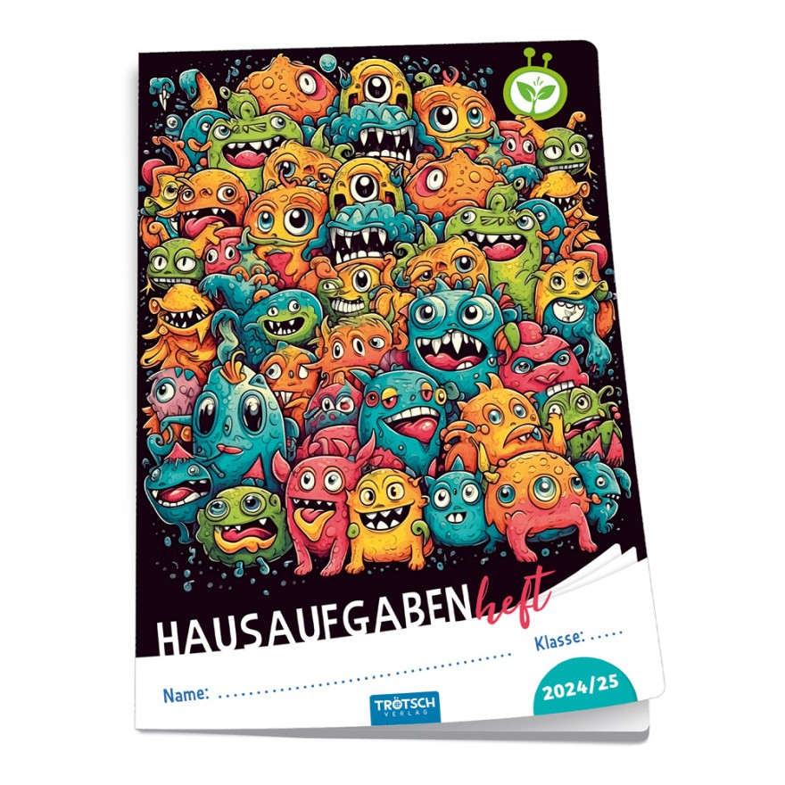 Bild von TRÖTSCH Hausaufgabenheft Monster 24/25
