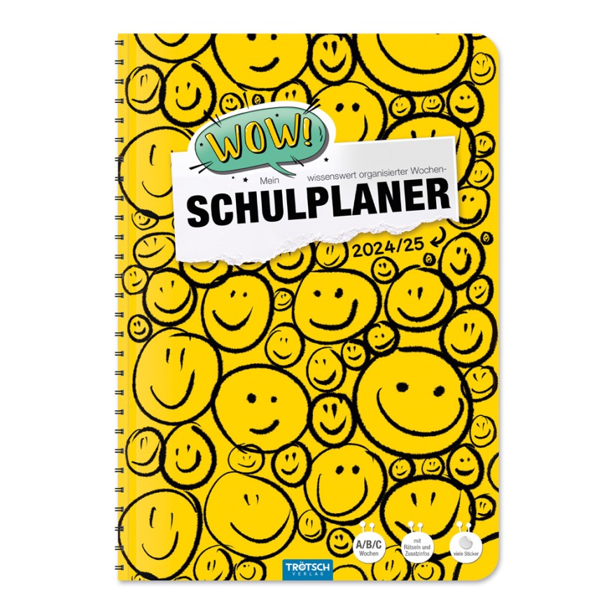 Bild von TRÖTSCH WOW-Schulplaner Smile 24/25