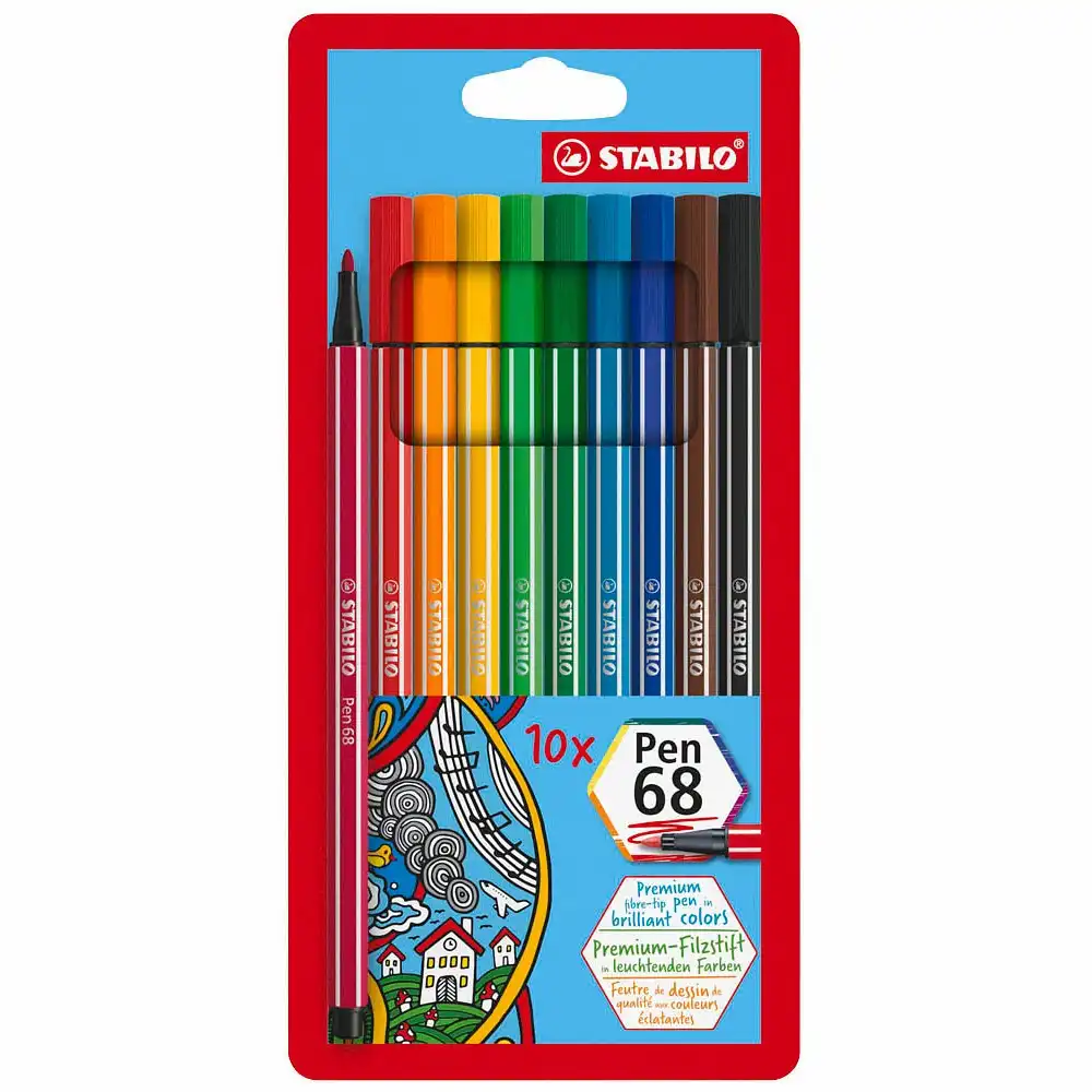 Bild von STABILO® Fasermaler Pen 68 Etui