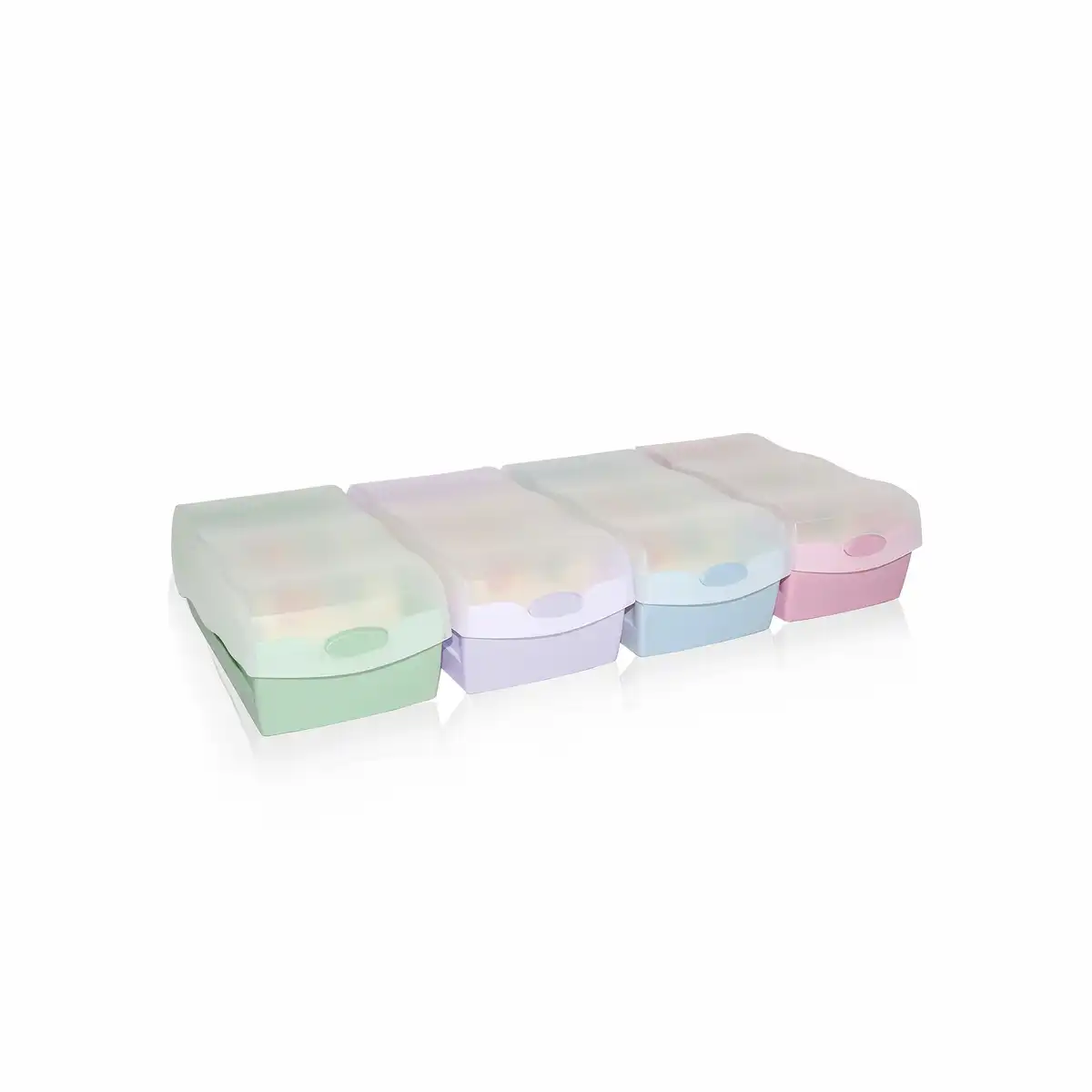 Bild von HAN Lernkarteibox CROCO A8 pastellfarben