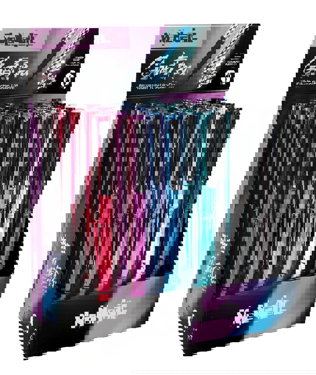 Bild von Radierbare Füllhalter  6 schimmernde Farben mix