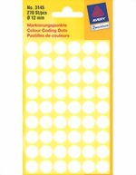 Bild von AVERY ZWECKFORM Markierungspunkte Ø 12 mm, weiss