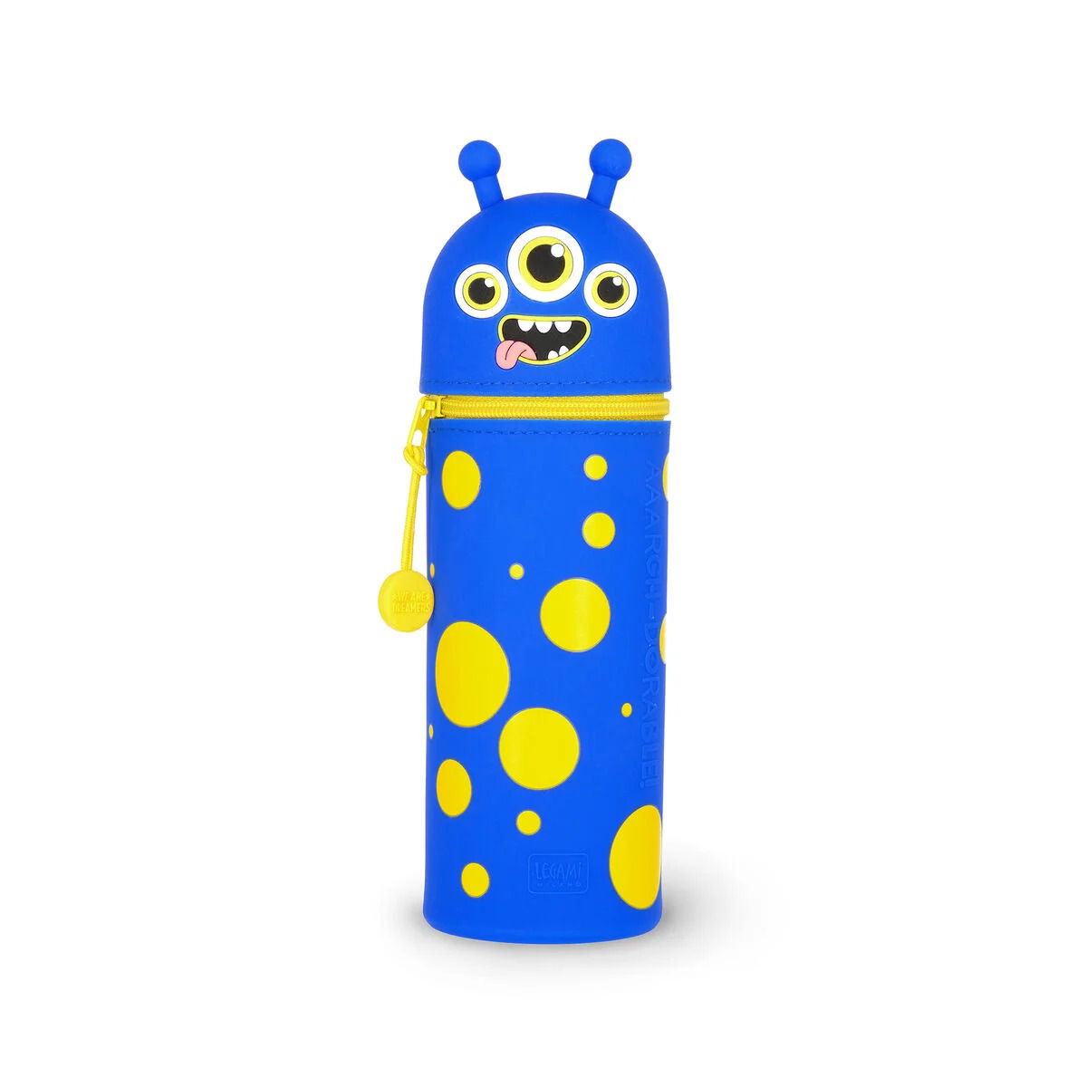 Bild von 2-in-1-Federmäppchen aus Silikon - Monster