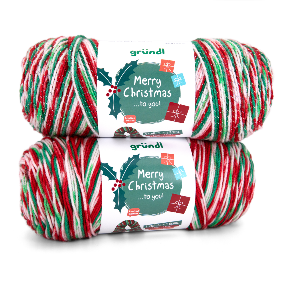 Bild von gründl Weihnachtswolle "Merry Christmas ... to you!"