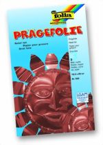 Bild von Prägefolie kupfer
