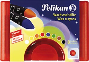 Bild von PELIKAN Wachsmalstifte rund wasserfest
