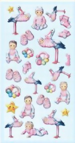 Bild von CREApop Softy Sticker "Babygirl II"
