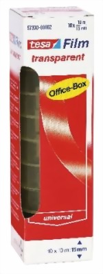 Bild von tesa®  Film transparent Office Box, 10mx15mm