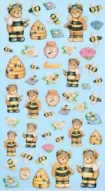 Bild von CREApop Softysticker "Lustige Bienen"
