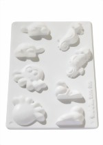 Bild von Gießform Seife "3D-Teile"