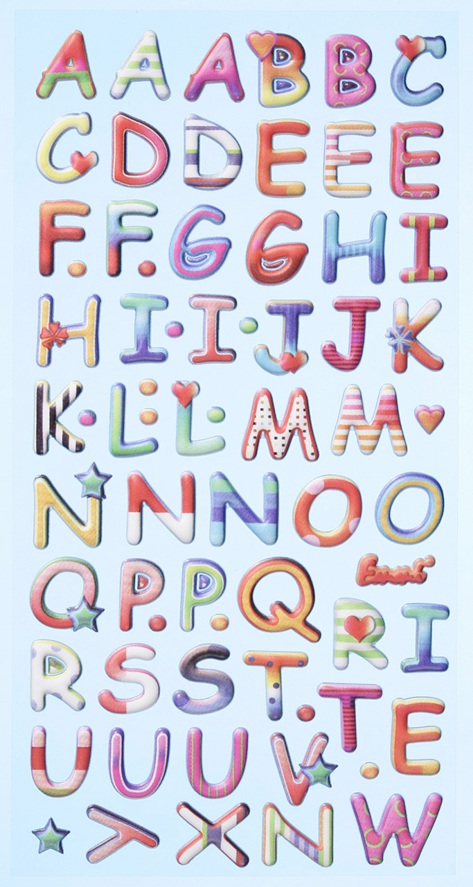 Bild von CREApop Softysticker "Design-Buchstaben"