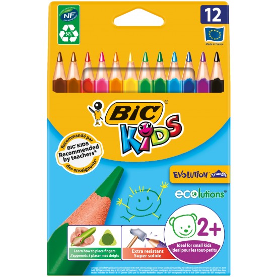 Bild von BIC Dreikant-Bunstifte "EVOLUTION Triangle"