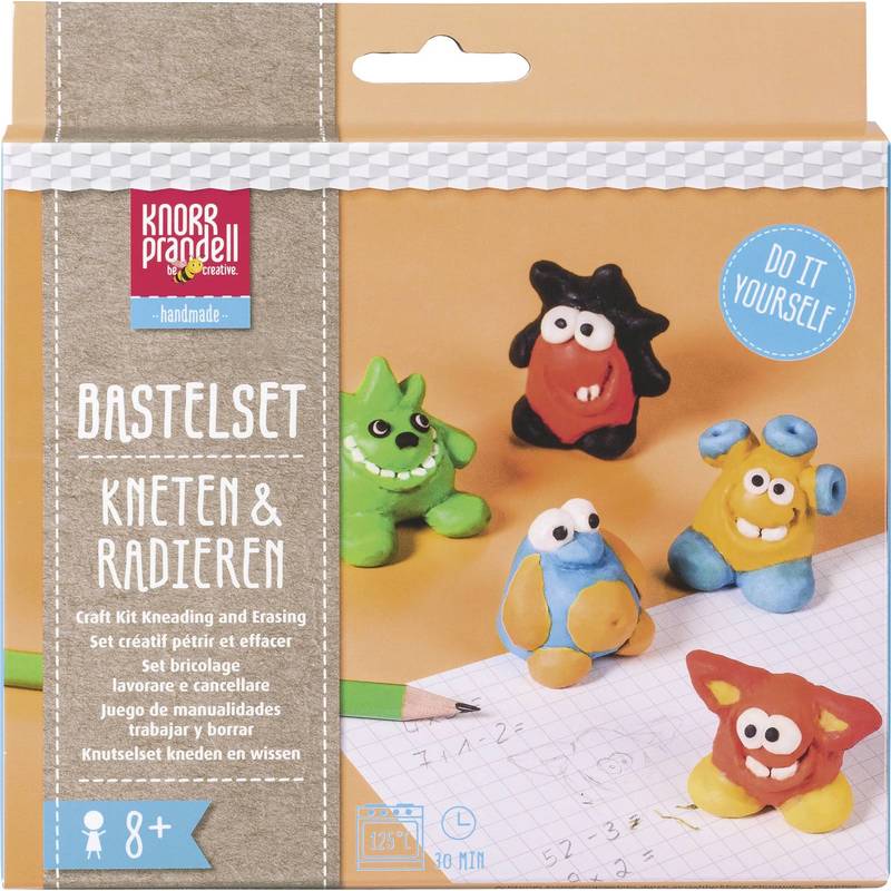 Bild von Bastel-Set "Monsterland" Kneten & Radieren