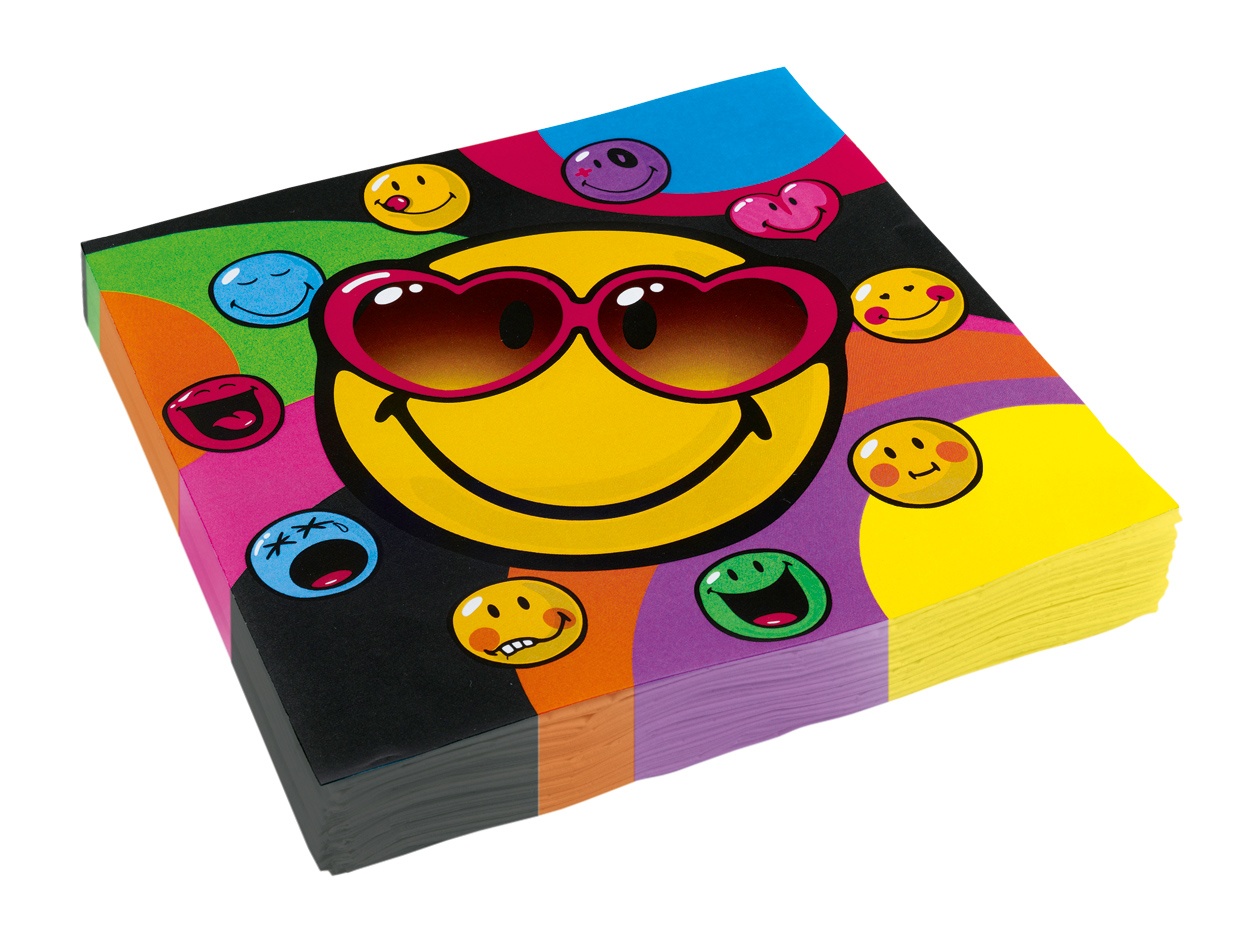 Bild von AMSCAN Servietten Smiley Express