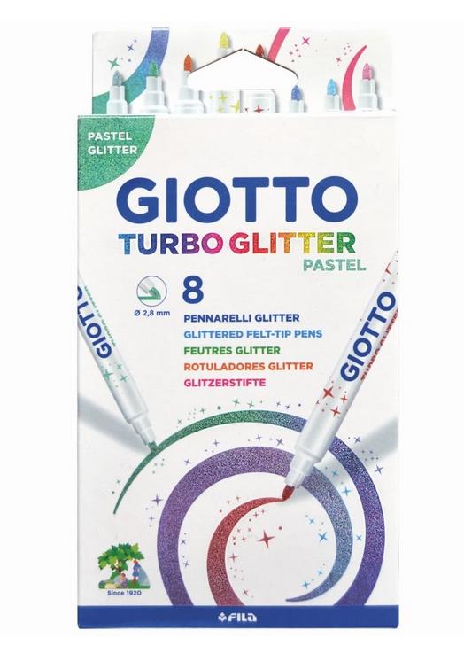 Bild von GIOTTO Fasermaler Turbo Glitter pastell