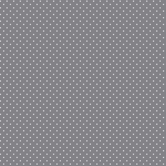 Bild von Baumwolle Design "Petit Dots" grau