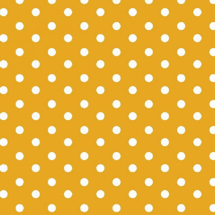 Bild von Baumwolle Design "Dots" gelb