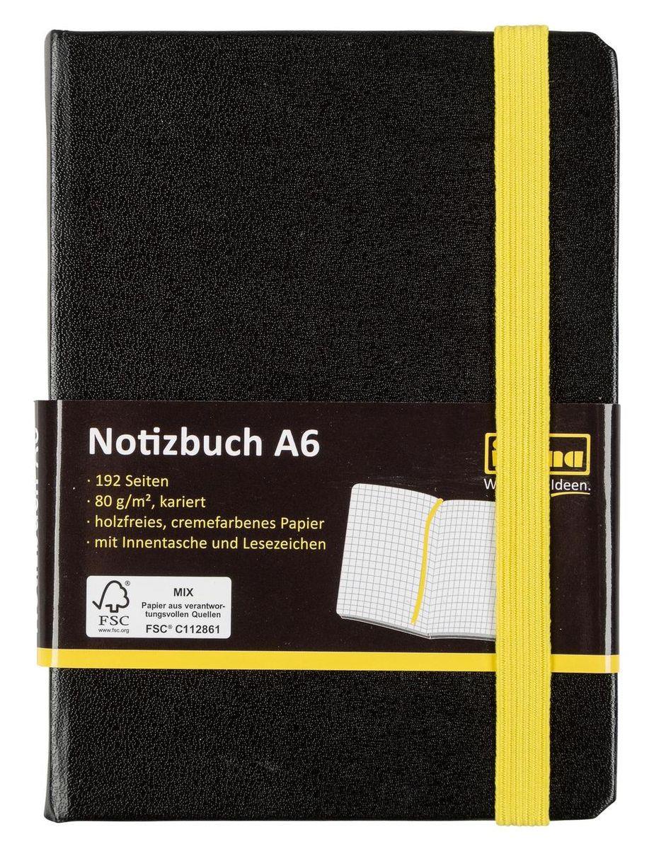 Bild von IDENA Notizbuch A6 kariert